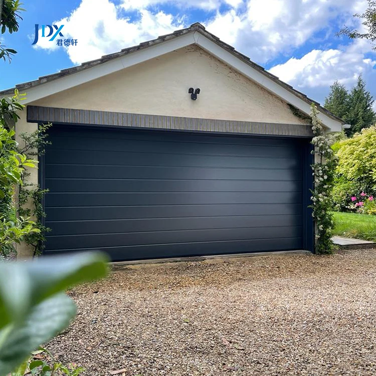 7 X 18 Security Garage Doors Residential Automatic Overhead 12 X 7 Garage Door For Villa