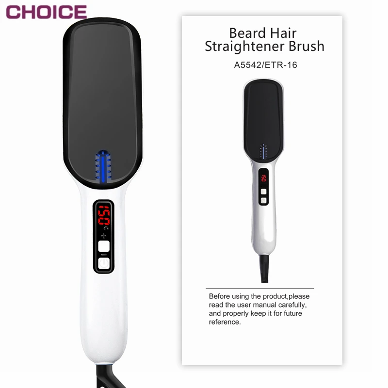 High Quality Professional Hair Massager Brush Mini Fast Ionic Ceramic Electric Hair Straightener Brush