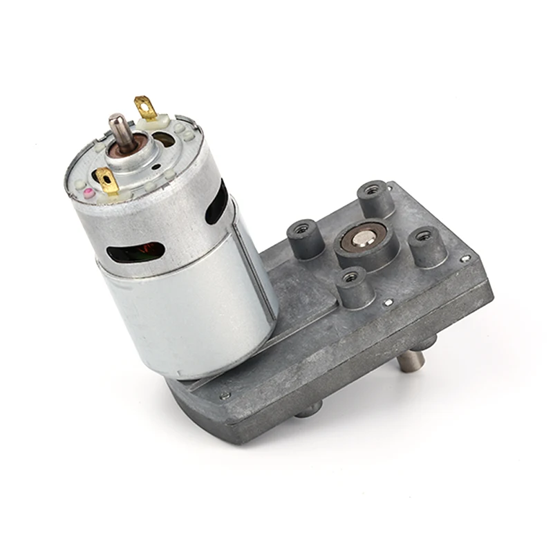 DM-95SS 775 95 мм 12v 24v 45W металлический вал цилиндрическое зубчатое колесо предназначено для уменьшения плоская коробка передач с высоким крутящим моментом 80 кг двигатель постоянного тока