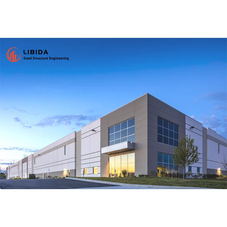Steel structure High rise steel structure warehouse office steel frame structure building