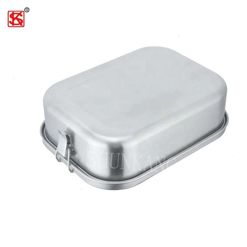Non-Disposable Eco-Friendly Stainless Steel Lunch Box Food Storage Containers nBento Box For Kids