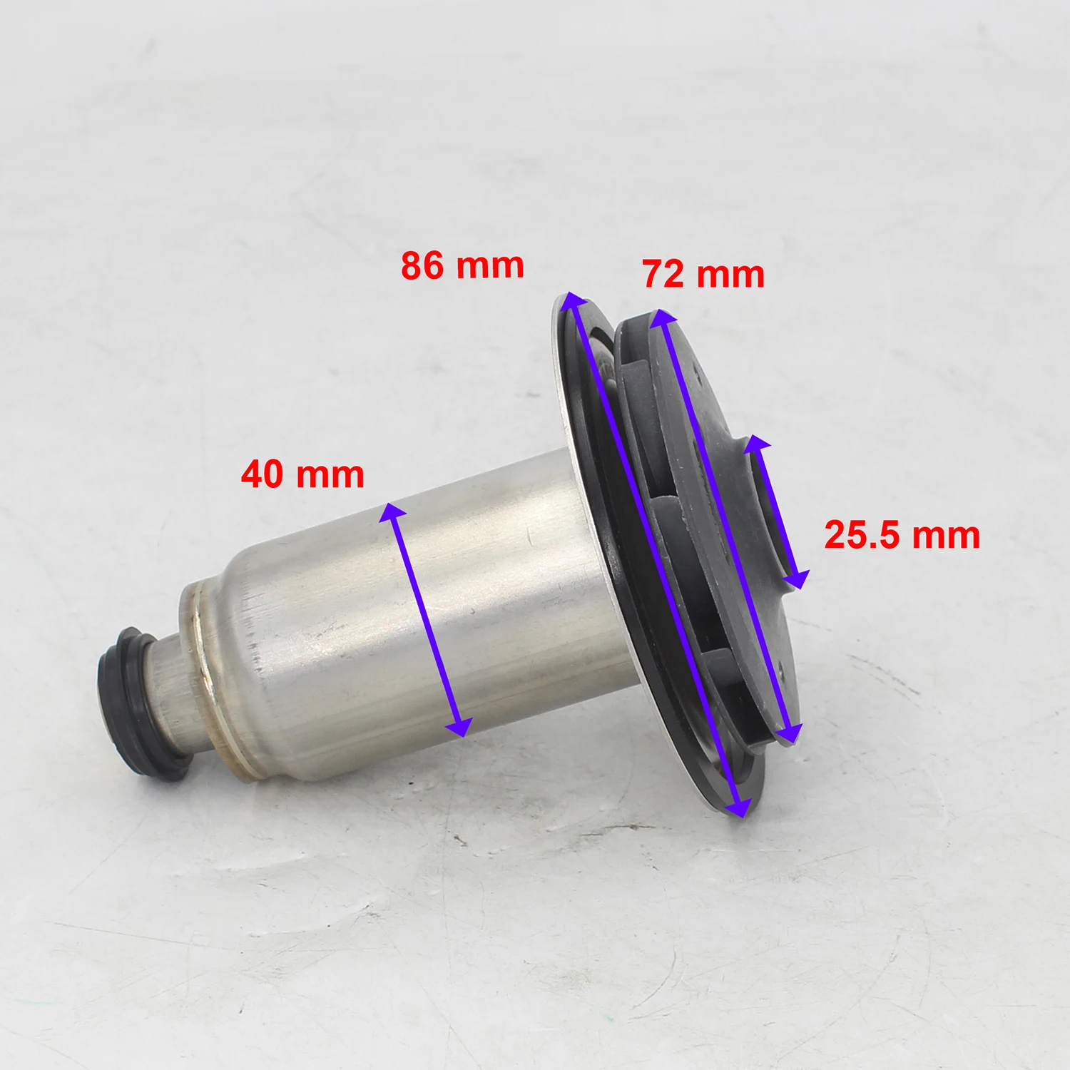 Customizable graphite/ceramic material circulation pump motor rotor BGR-W-B-40-72-CW-B-G