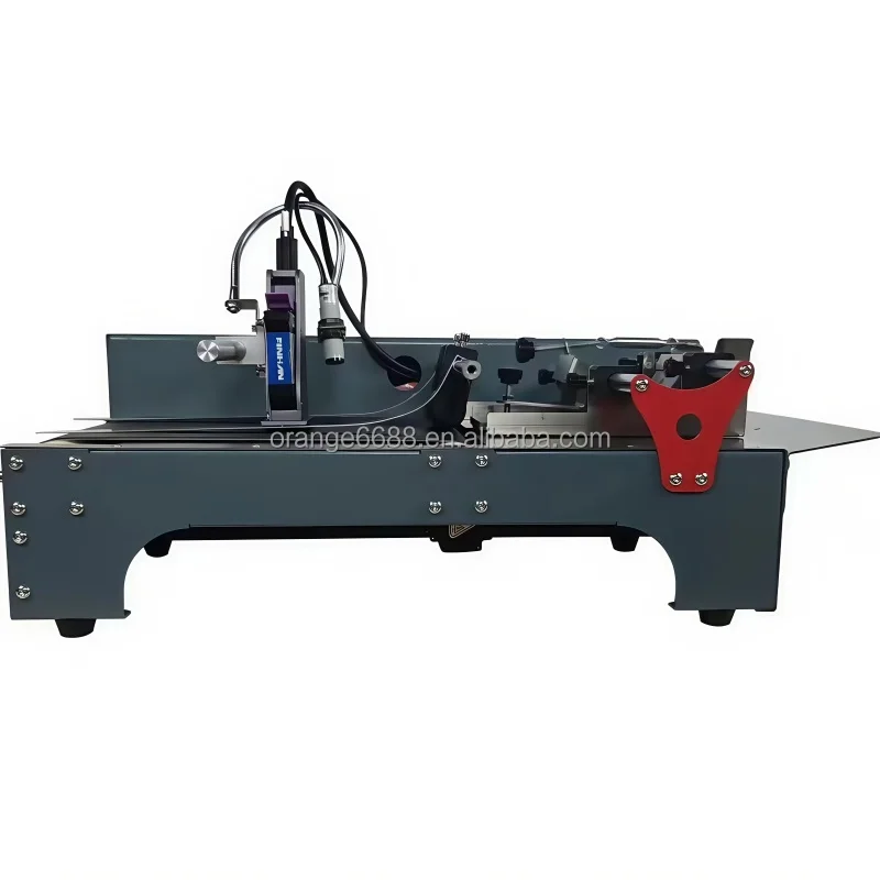 4.3 Inch Desktop Industrial Inkjet Printer Expiry Date Code Logo Batch Coding Printing Machine with Paging Feeder