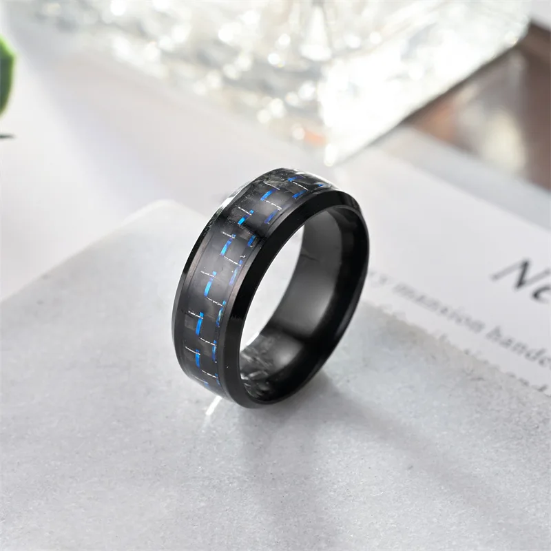 2024 Wholesale Spinning Anxiety Men Jewelry Custom Vintage Black Rotating Roman Number Silver Stainless Steel Spinner Rings