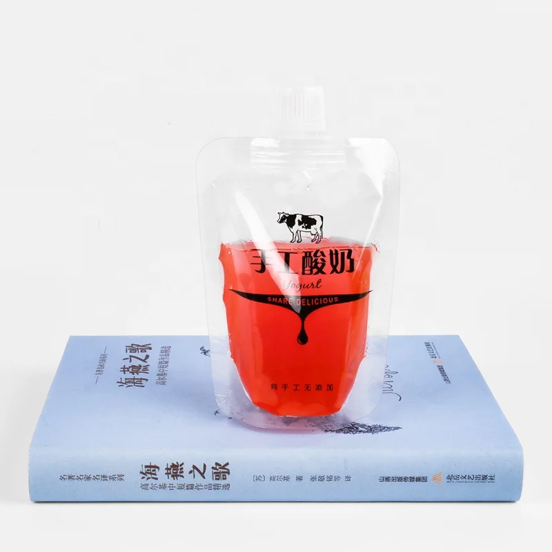 stand up yogurt food boiling retort sterilizer food pouch ziplock bags