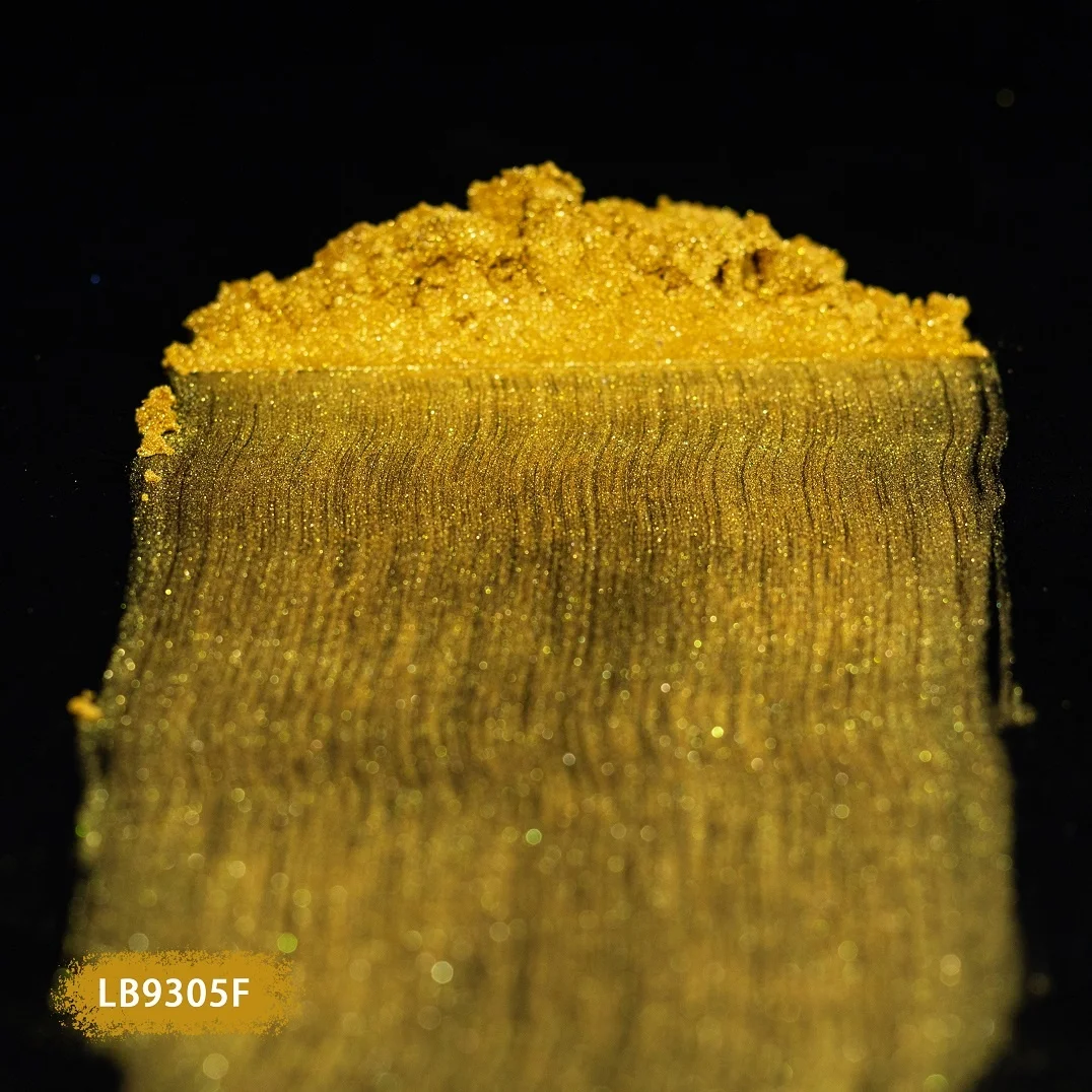 Gold Pearl Pigment Powder, Golden Luster Pearl Pigment