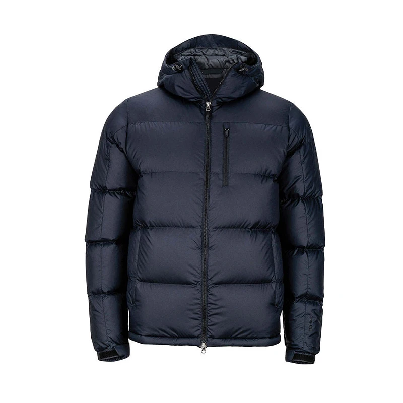 OEM Custom two tone color block patchwork pull out hood padded down men Chaqueta giacca jaket puffer jacket