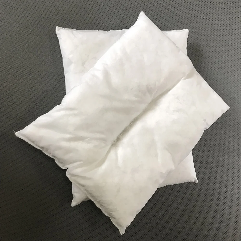 100% Industrial Pillows Polyester Non Woven Spunbond Recycled Fabric Polypropylene  Oil Absorbent