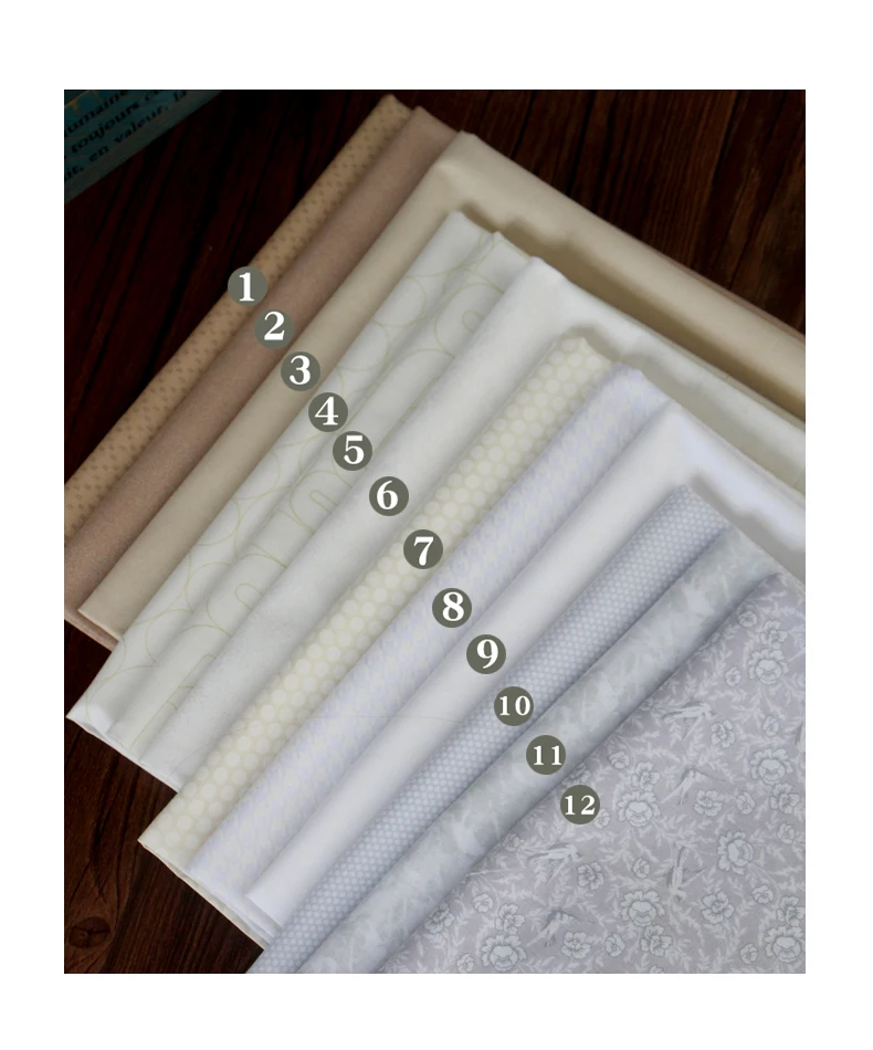 
Wholesale Handmade DIY 100% Cotton Yarn Dyed Fabric Printed Cloth Sewing Patchwork Fabric For Clothing 