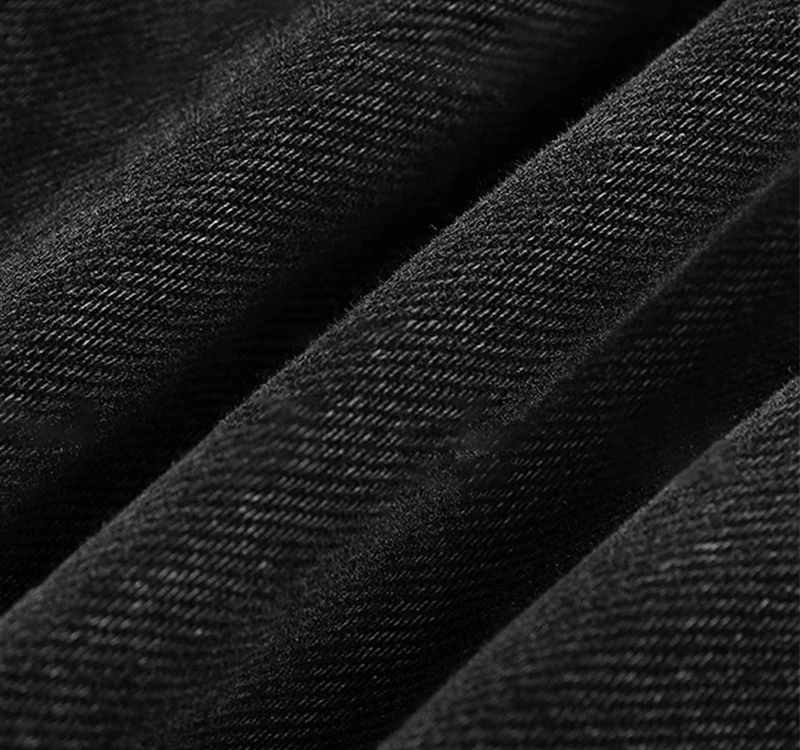 High Street Fashion Mens Jeans Night Club Black White Color Personal Designer Printed Jeans Men Punk Pants Skinny Hip Hop Jeans