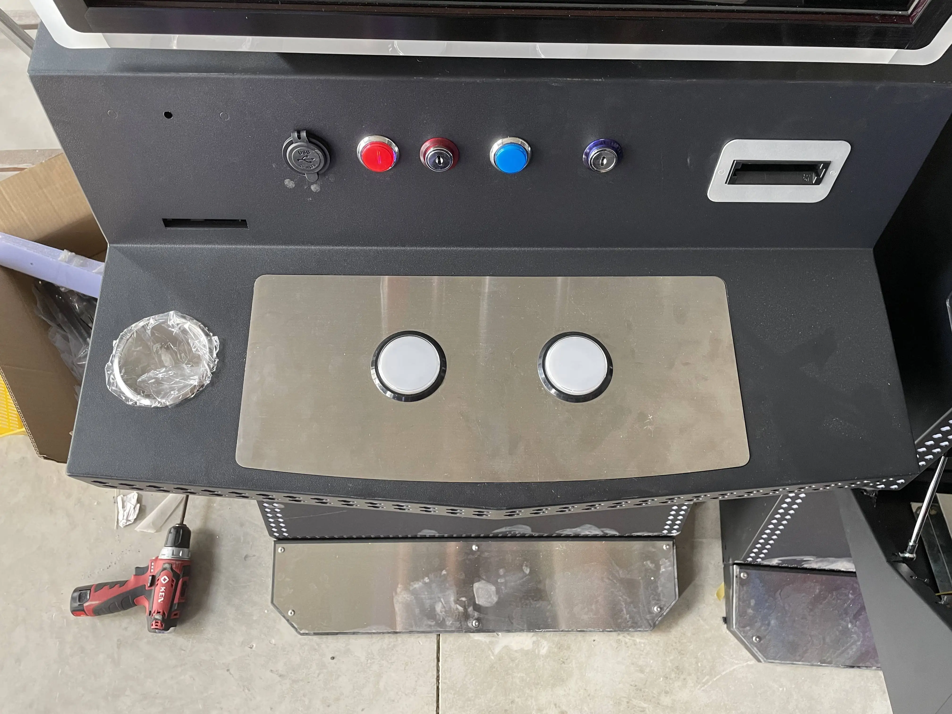 Wholesale Hot Arcade Skill Machine Bill Acceptor ICT V7P Box 200bills and 600bills for Game Room