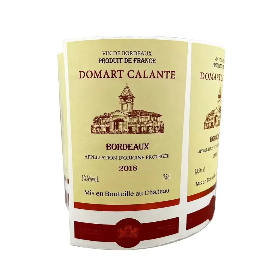 Custom Black Label Red Label Whickey Whisky 750ml Low Price Wine Label