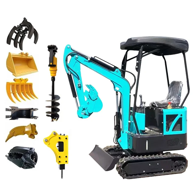 Гусеничный двигатель Minibagger 1 5 тонны 1500 кг miniexcavadora epa mini pelle kubota root rake для мини-экскаватора