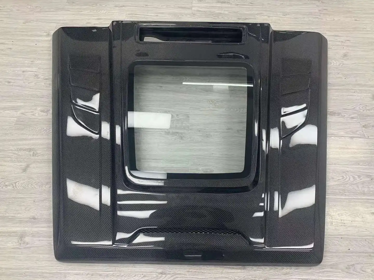 Good quality W463 G Class G500 G55 G63 Carbon Fiber Hood Bonnet Scoop For IMP Style