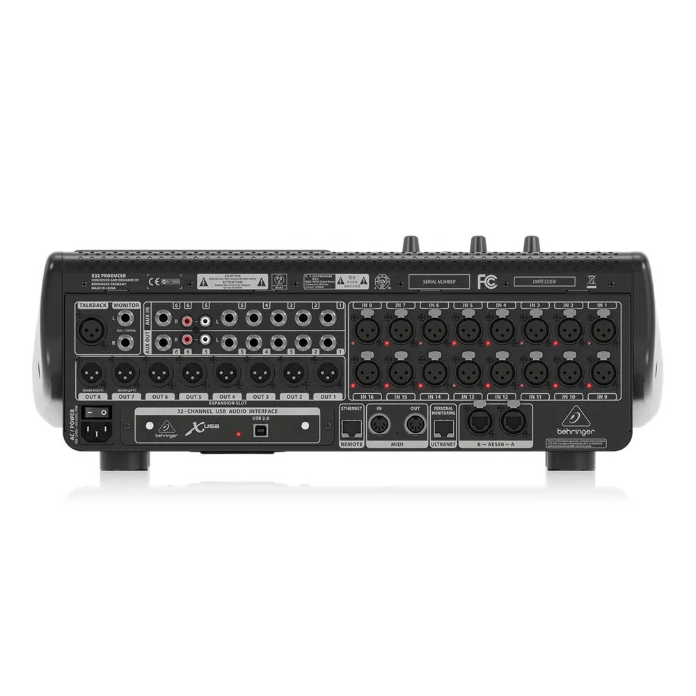 Behringer X32 производитель аудио цифровой консоли сценическая музыкальная система 16 XLR входов 8 XTR выходов микшер