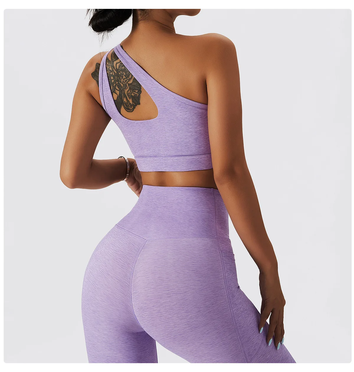 Wholesale 2 piece set yoga butt lifting recycle custom woman activewear set manufacturer womens activewear sets