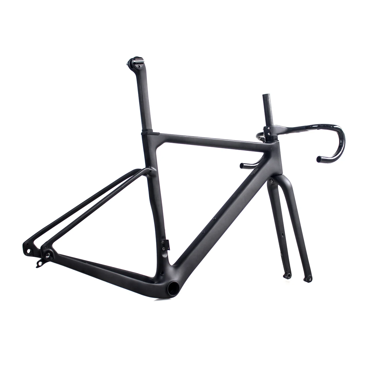 Latest Design Super Light T1000 Carbon Gravel Bicycle Frame, Flat mount Disc brake Gravel Bikes Frame