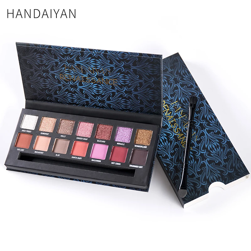 Good Quality 14 Color Pearlescent Mixed Colorful Matte Eyeshadow 14 Color Eyeshadow Palette
