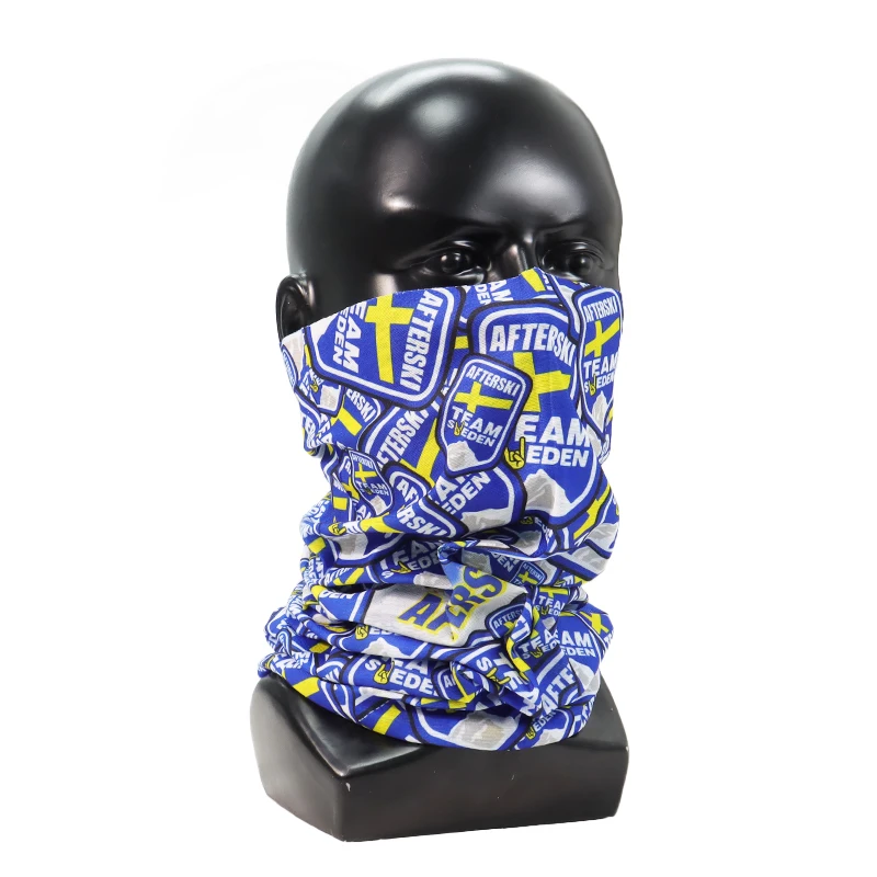 2024 fashion Seamless Tube Headwear Polyester Microfiber Skull Bandana