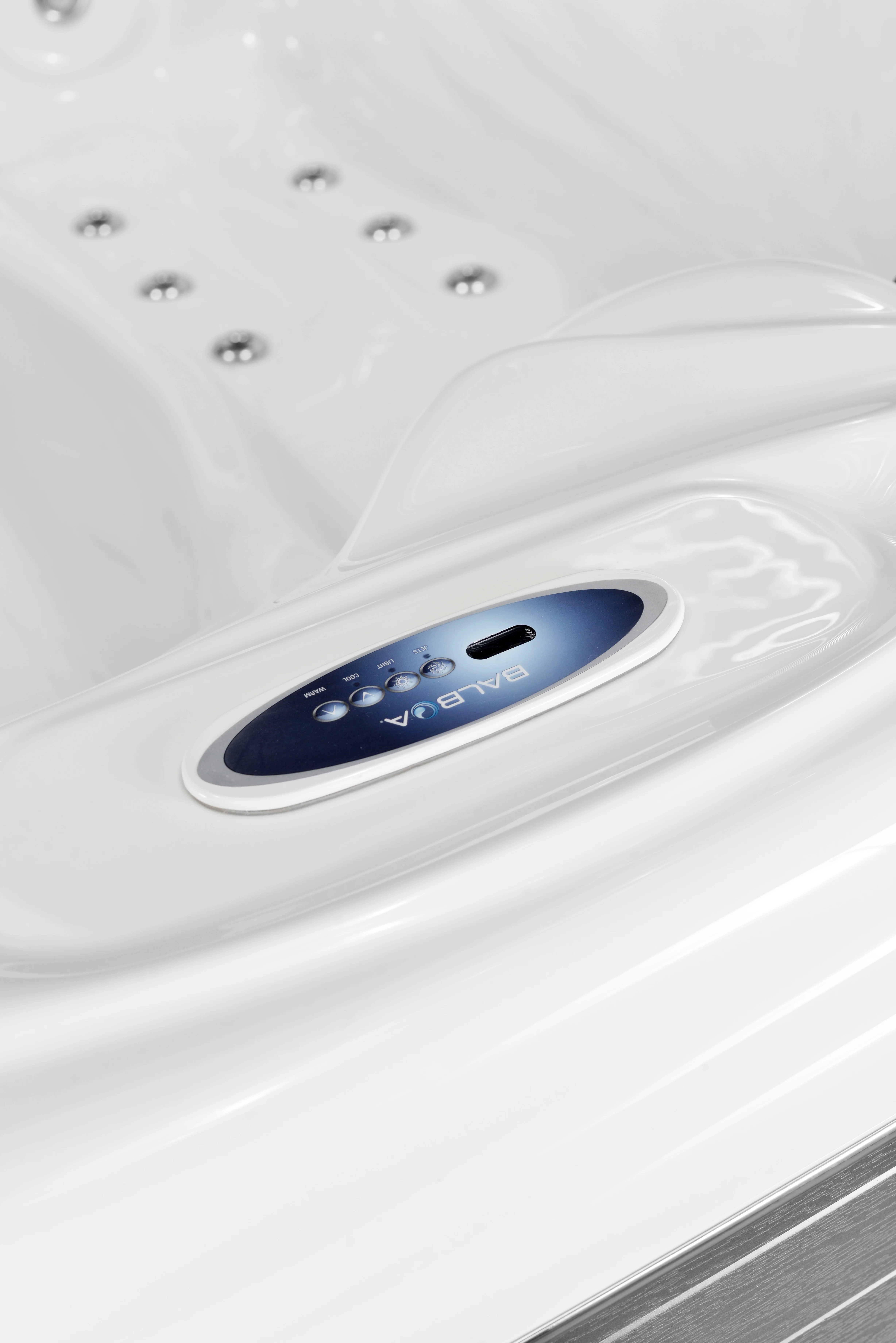 Hot tub balboa blue color jacuzzis hot tube garden hot tub wood spa bathtub with bathtub ladder for hotel