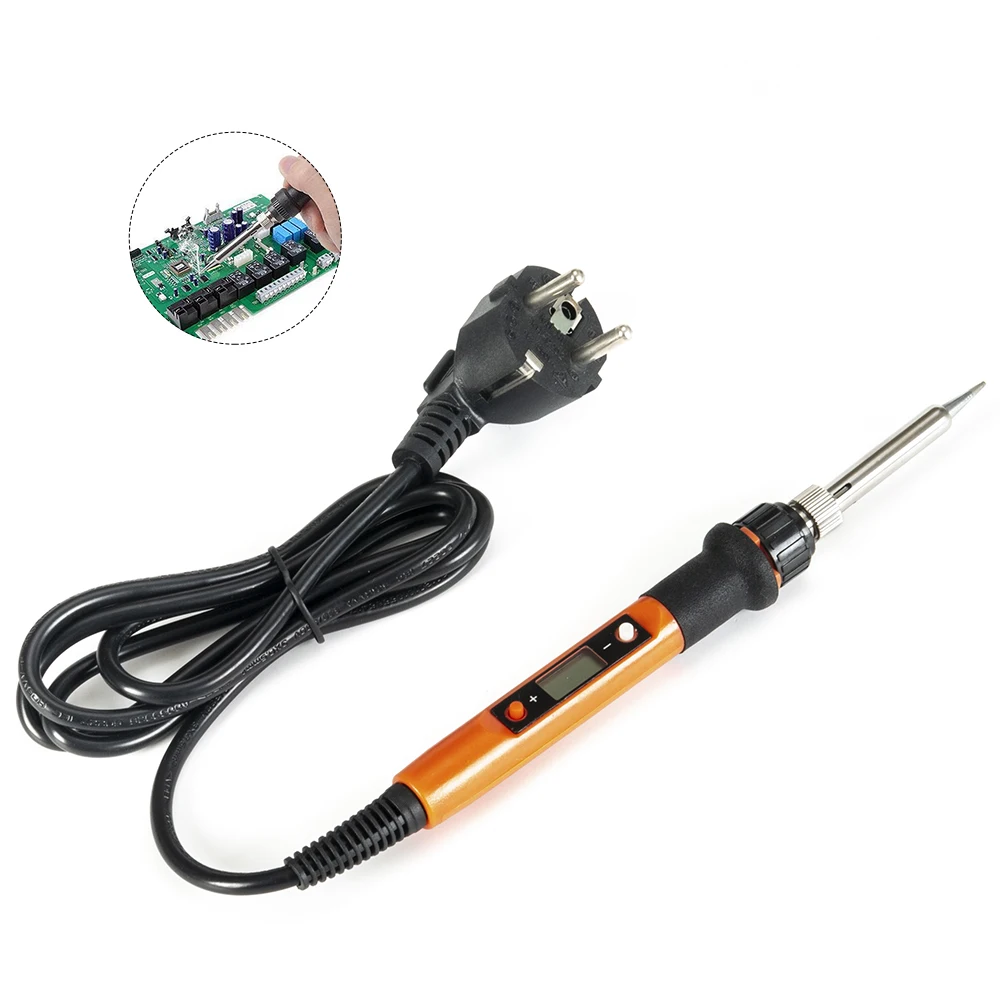 Adjustable temperature LCD digital electric soldering gun soldering welding iron
