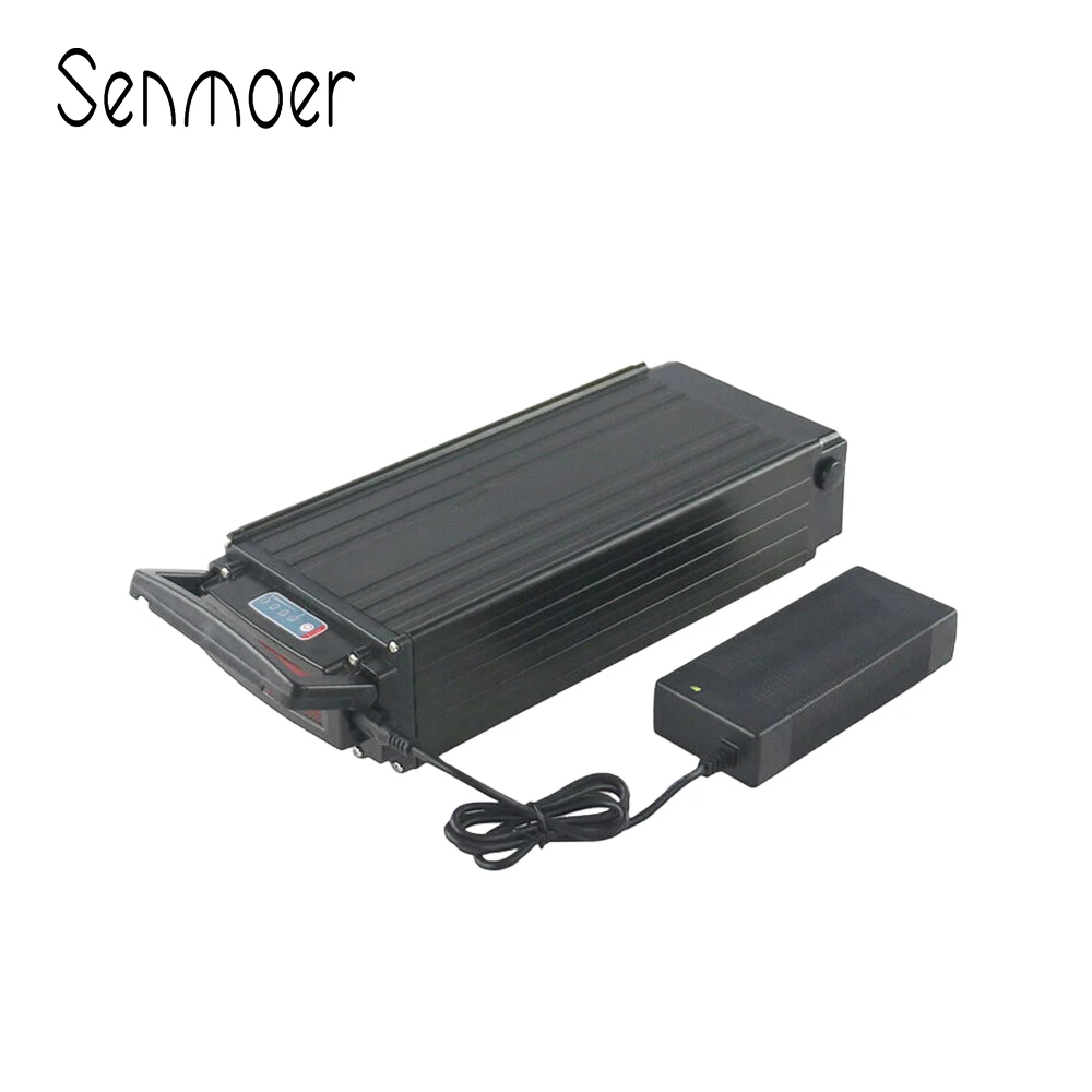 High Quality 36V 48V 52V Electric Bicycle Lithium 18650 21700 Cell Rechargeable Ebike Battery Back-up Battery Rear Rack Battery