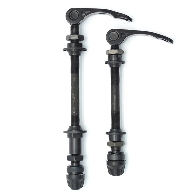 MTB Bicycle Quick Release Hub, Road Mountain Bike Front & Rear Axle Hollow Shaft Set with Standard Spacing