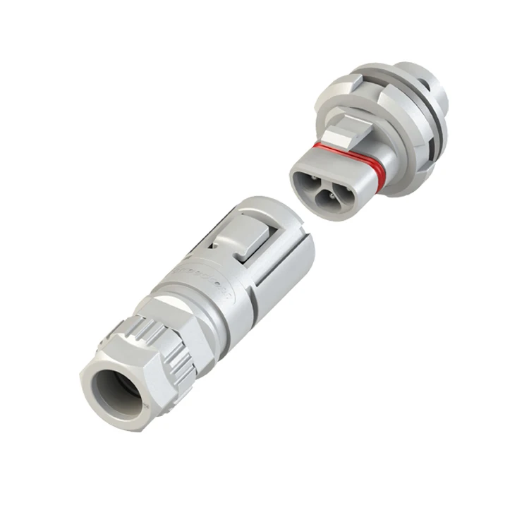 Factory direct sale IP68 3 pins Male Power Panel mount connectors