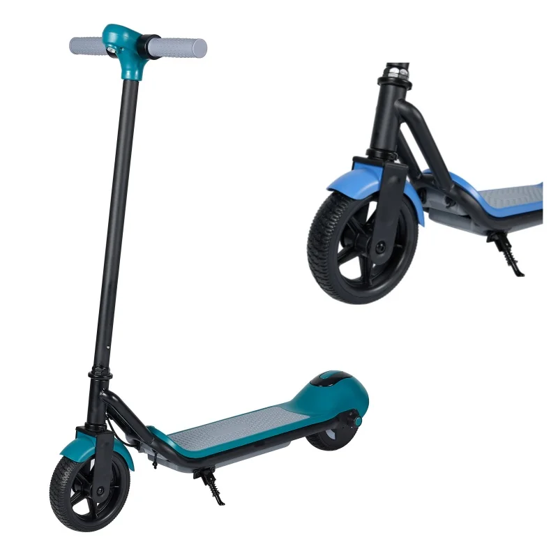 electric scooters 110w Brushless motor scooter 24v 2.5Ah can fold colorful electric two wheel scooter for kids