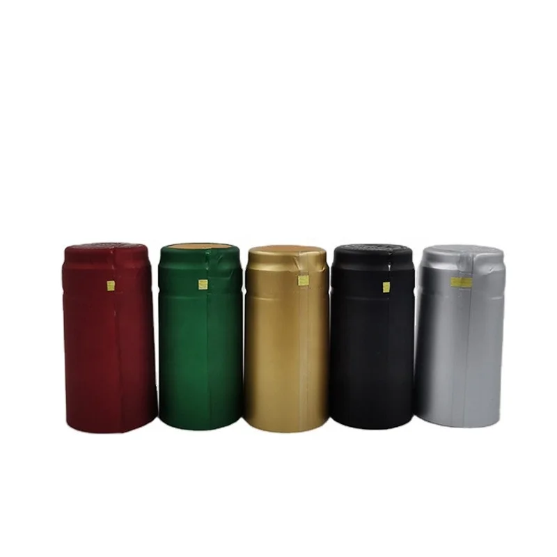 750 ML Wine Glass Bottle PVC Shrink Warp Cap, Heat Shrinkable Cap for Bottle Packaging