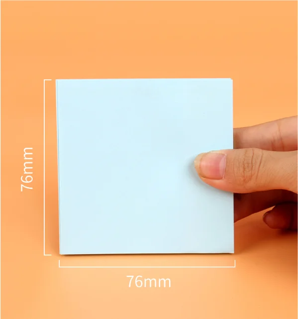 
Wholesale 3*3 100 Sheets Multicolor Sticky Notes Cute Custom square shape Memo Pads It and Post Bookmark 