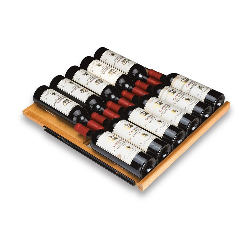 
41 Bottle Compressor fridge Wine cooler cabinet/Refrigerated wine box cooler for home/hotel with LED 