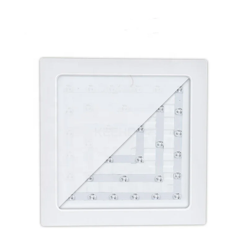 Super Bright 90lm/w Indoor Office Residential Plastic Body Back Lit Commercial Slim Led Panel Lights Suppliers