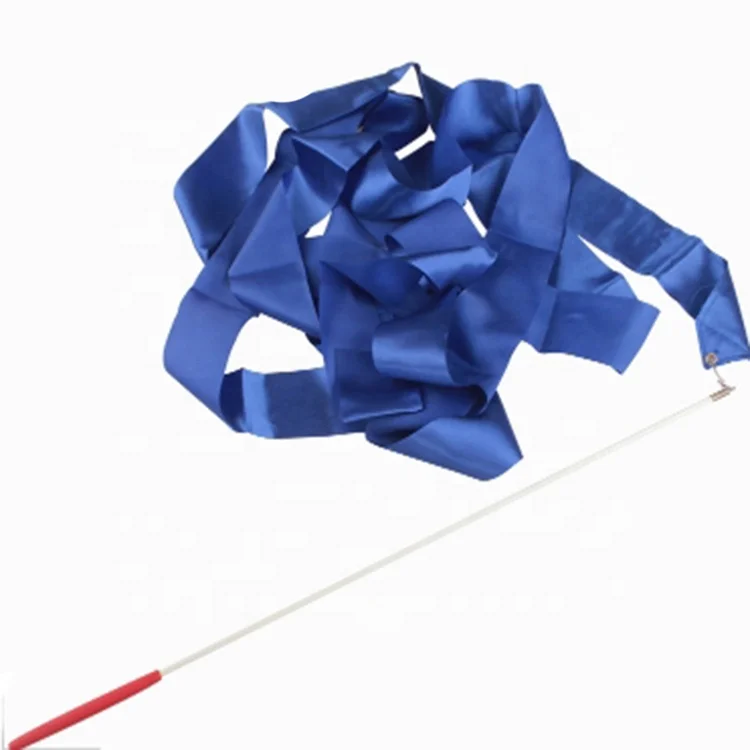 Dancing Ribbon Streamer Gym Rhythmic Rod Art Gymnastic