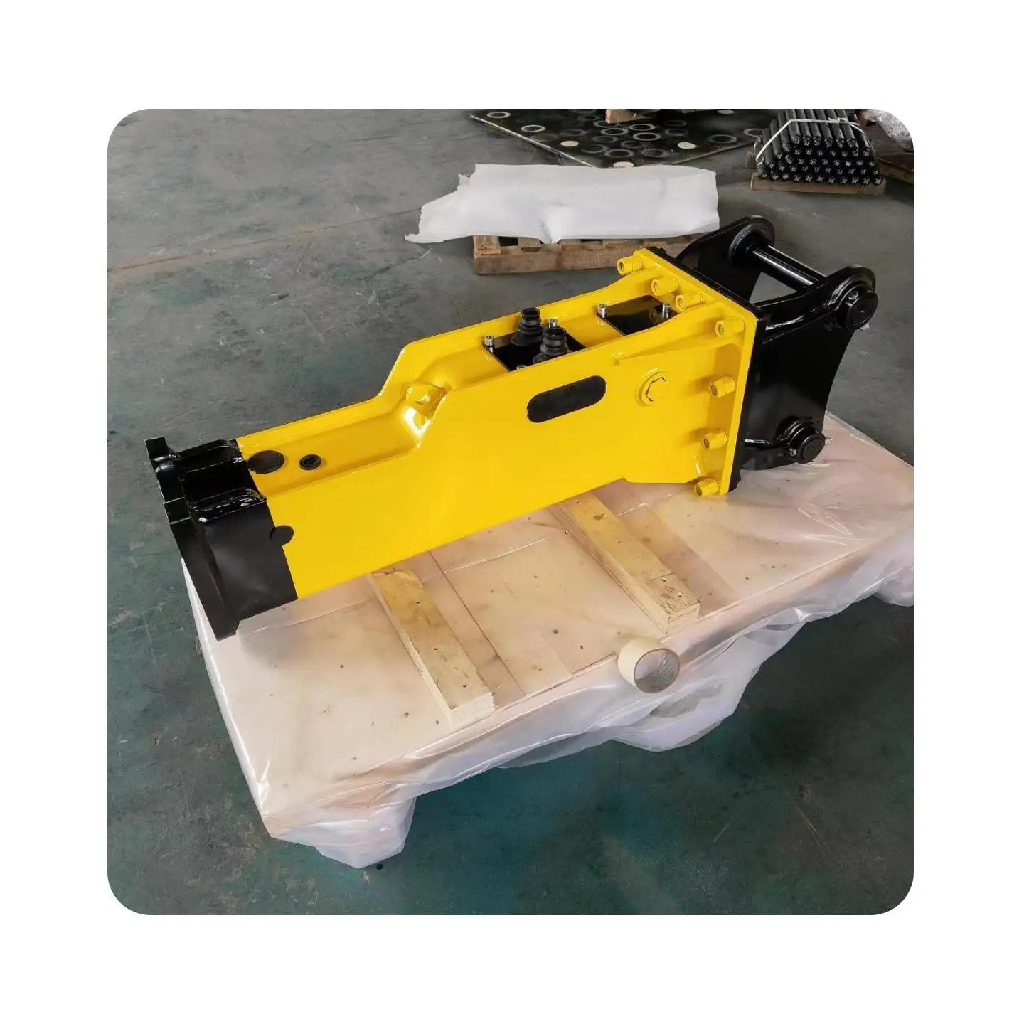 new technology low noise volvo loader minicargadora side bracket 1.7t hydraulic tock breaker hammer for excavator 2ton