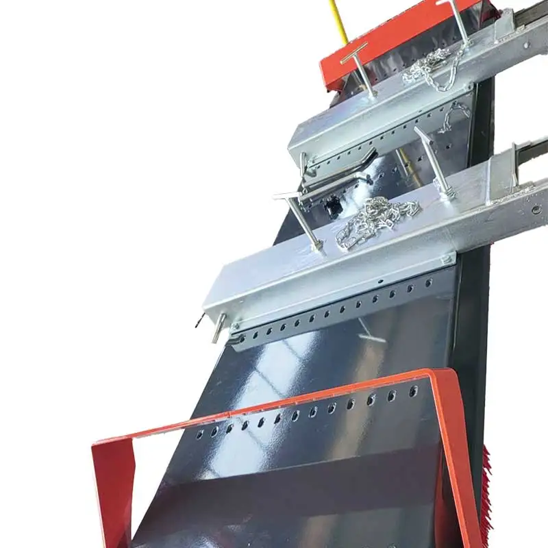 Tractor / fork lifting loader front mount sweeper machine