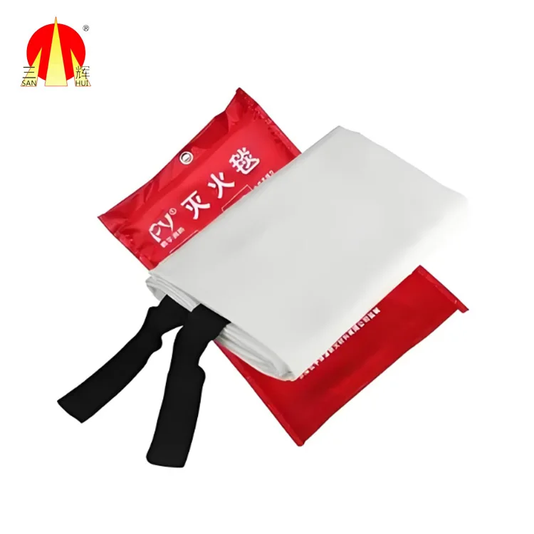 Thermal insulation fire retardant airline blanket for lithium battery fire prevention