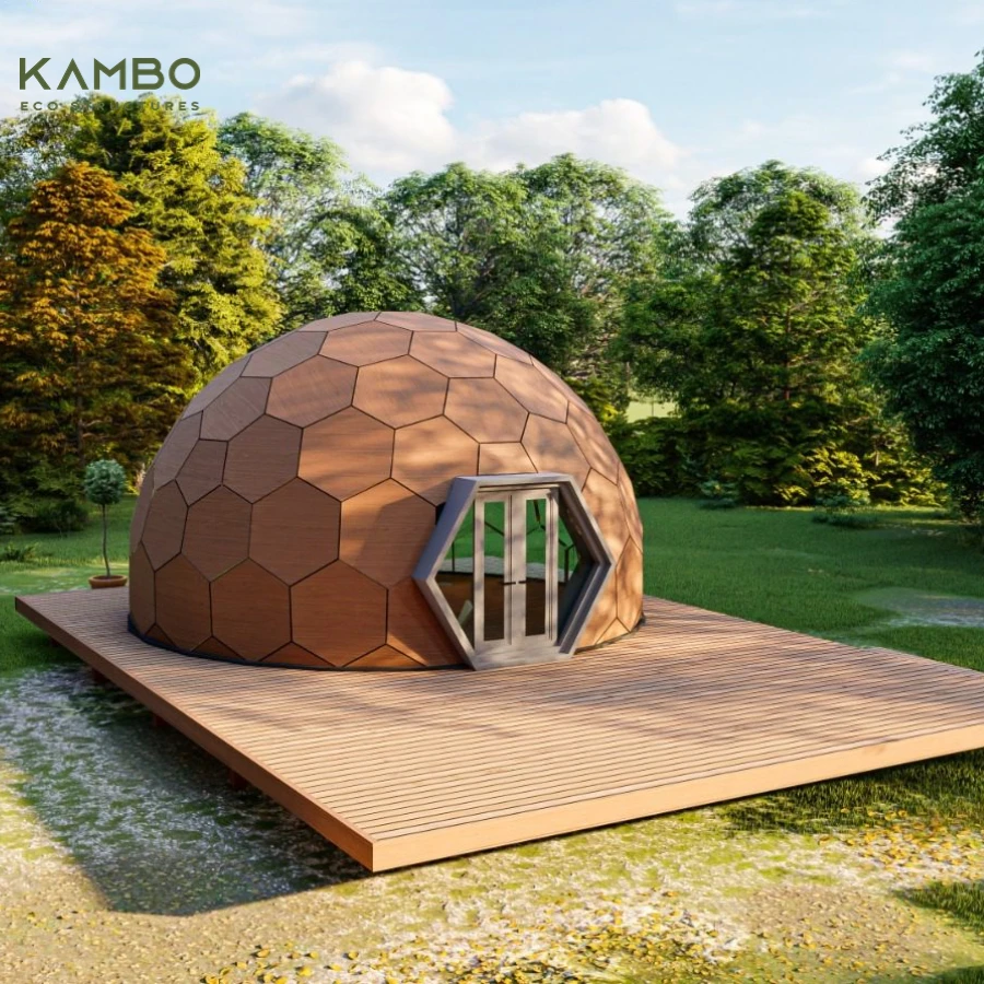 Сборный стеклянный геодезический отель Igloo House гостиничные номера захватывающий опыт природы для любителей приключений
