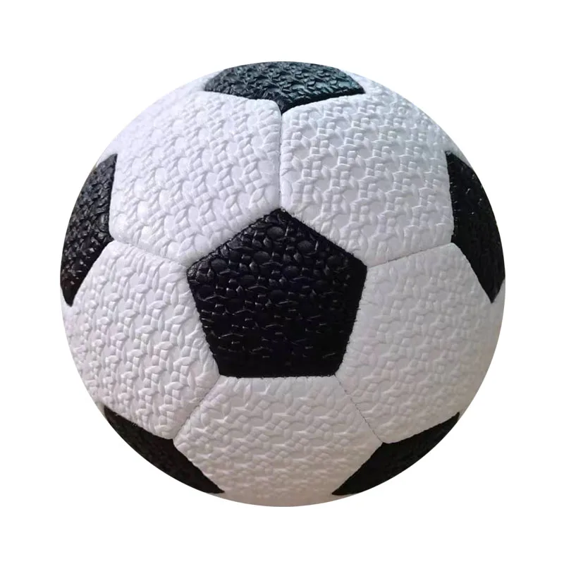 Entertainment gifts 2.5mm pvc kids woven pattern green color size two mini toy football