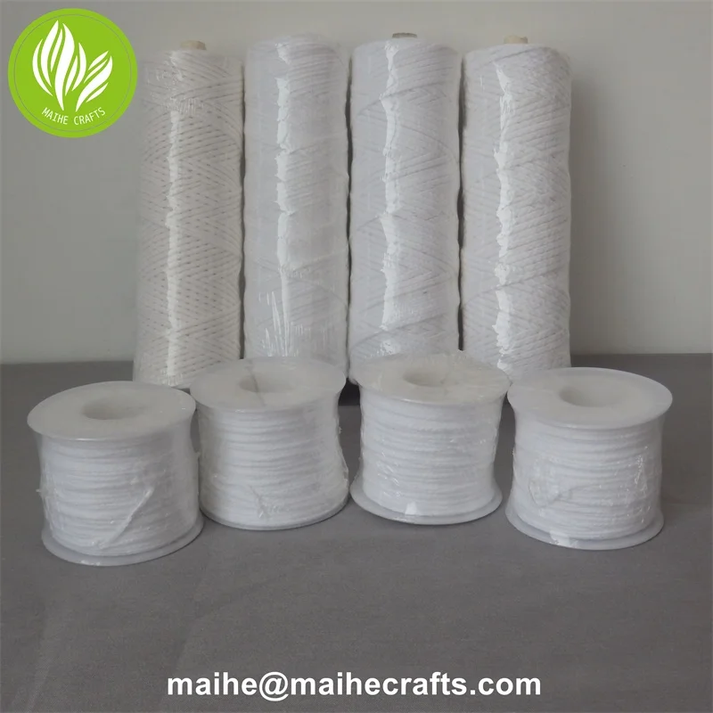 21strands Candle Wick Roll Braided Candle Wick Spool