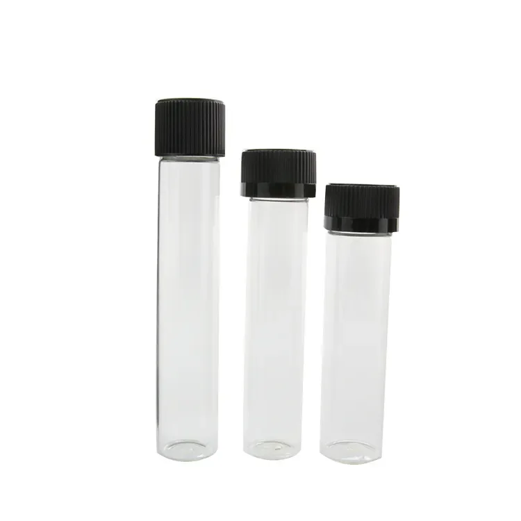 Wholesale 22*100mm 22*114.5mm 24*89.5mm Lab Tube Glass test CR Lid for Hospital Blood Testing