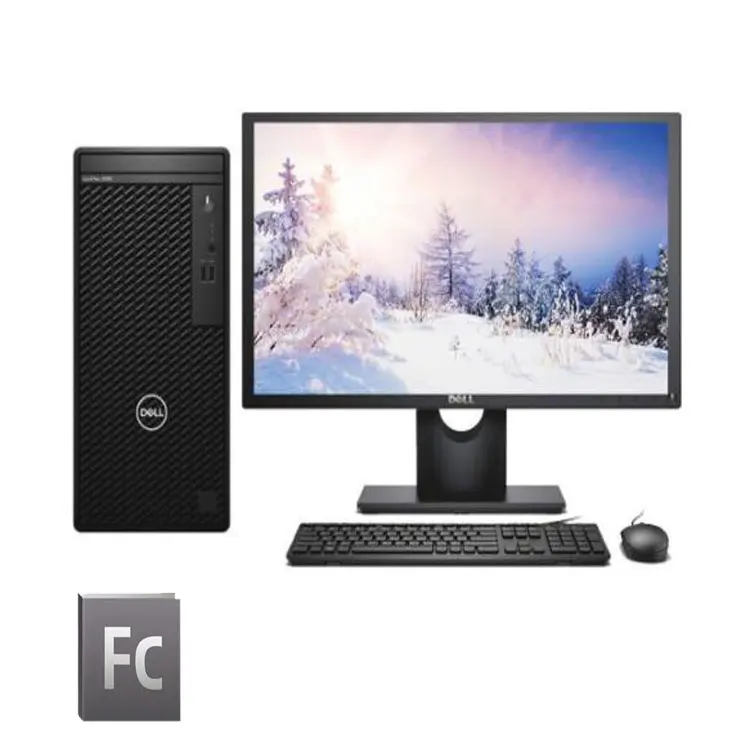 Dell (DELL) OptiPlex3090MT Core Commercial Office Graphics Desktop Host Computer i5-10505 4G RAM 1T Mechanical HD630 Set Display