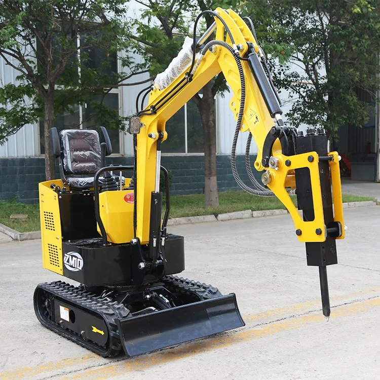 Garden Small Crawler Digger Orchard 1.2T Clamshell Shovel Excavator Agricultural 1ton Mini Compact Excavator