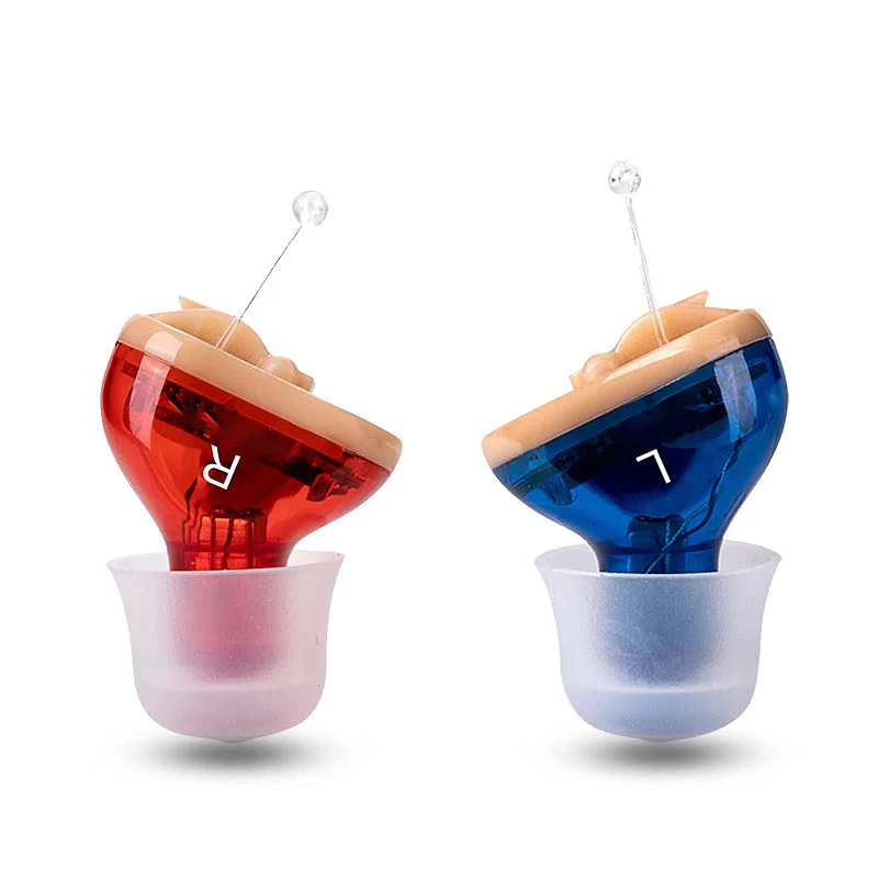 Voraiya Ear & Hearing Products Cheap Wireless Audifonos Invisible Deaf Sound Amplifier Deafness Rechargeable Hearing Aid