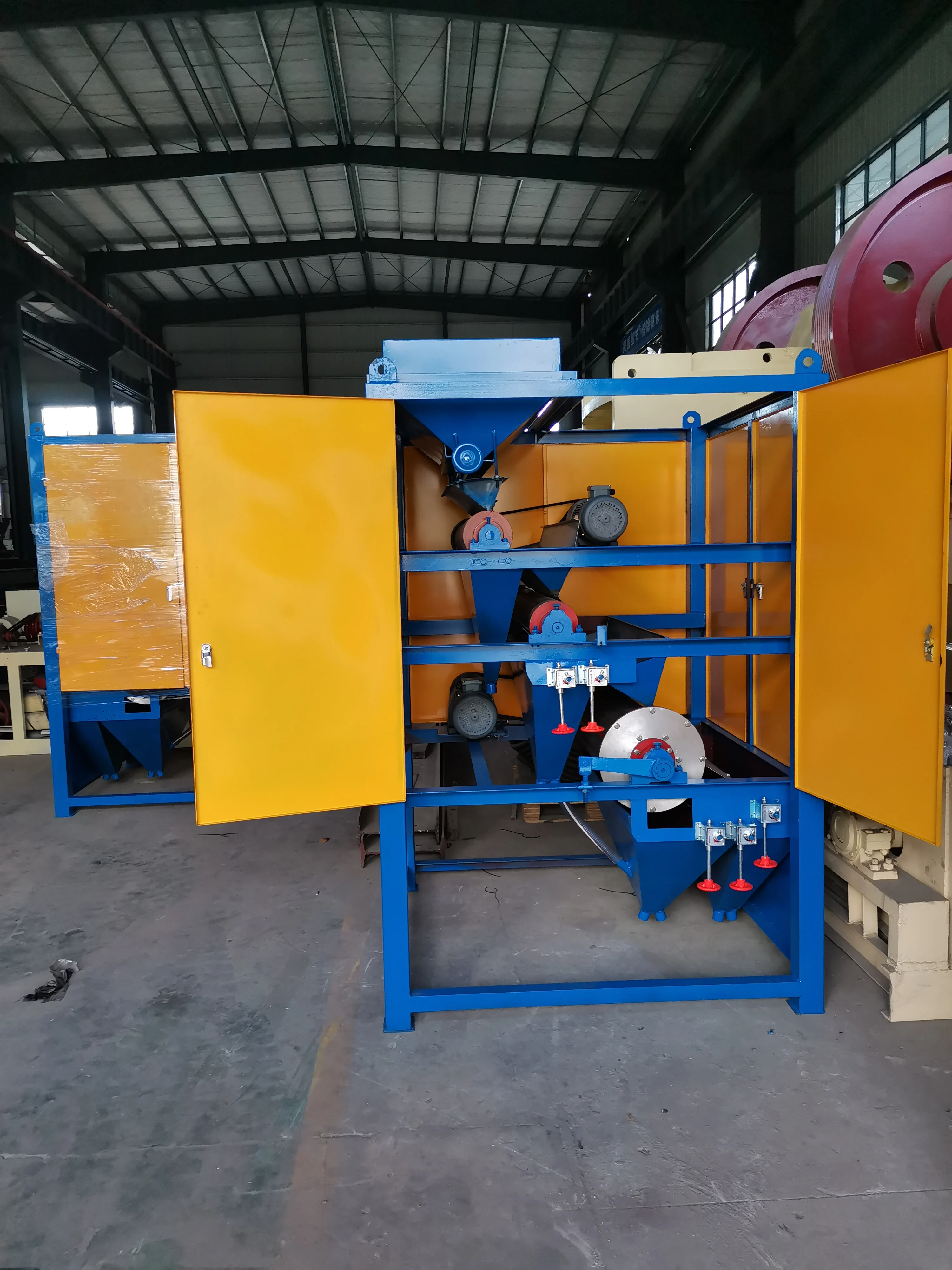 Hematite Tin Chromium Ore Separate Machine Dry Mineral High Intensity Magnetic Separator