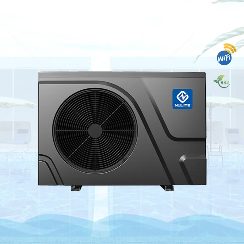 NULITE Mini Swimming Pool Heat Pump ABS Plastic Pool Water Heater