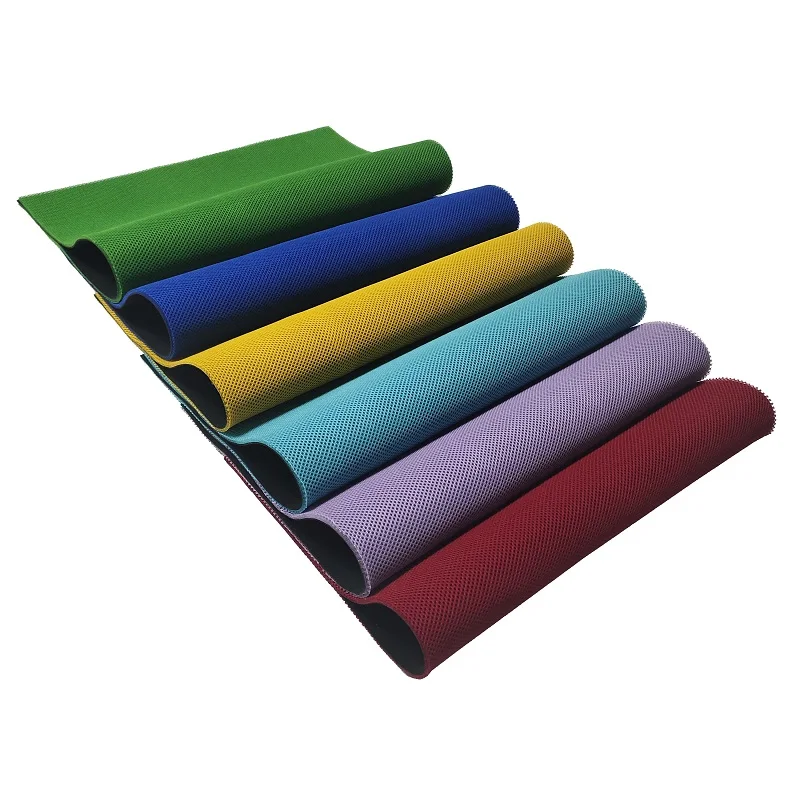 Cheap Price Custom Green Blue Gray 10mm Mesh Neoprene Fabric Rubber Sheets