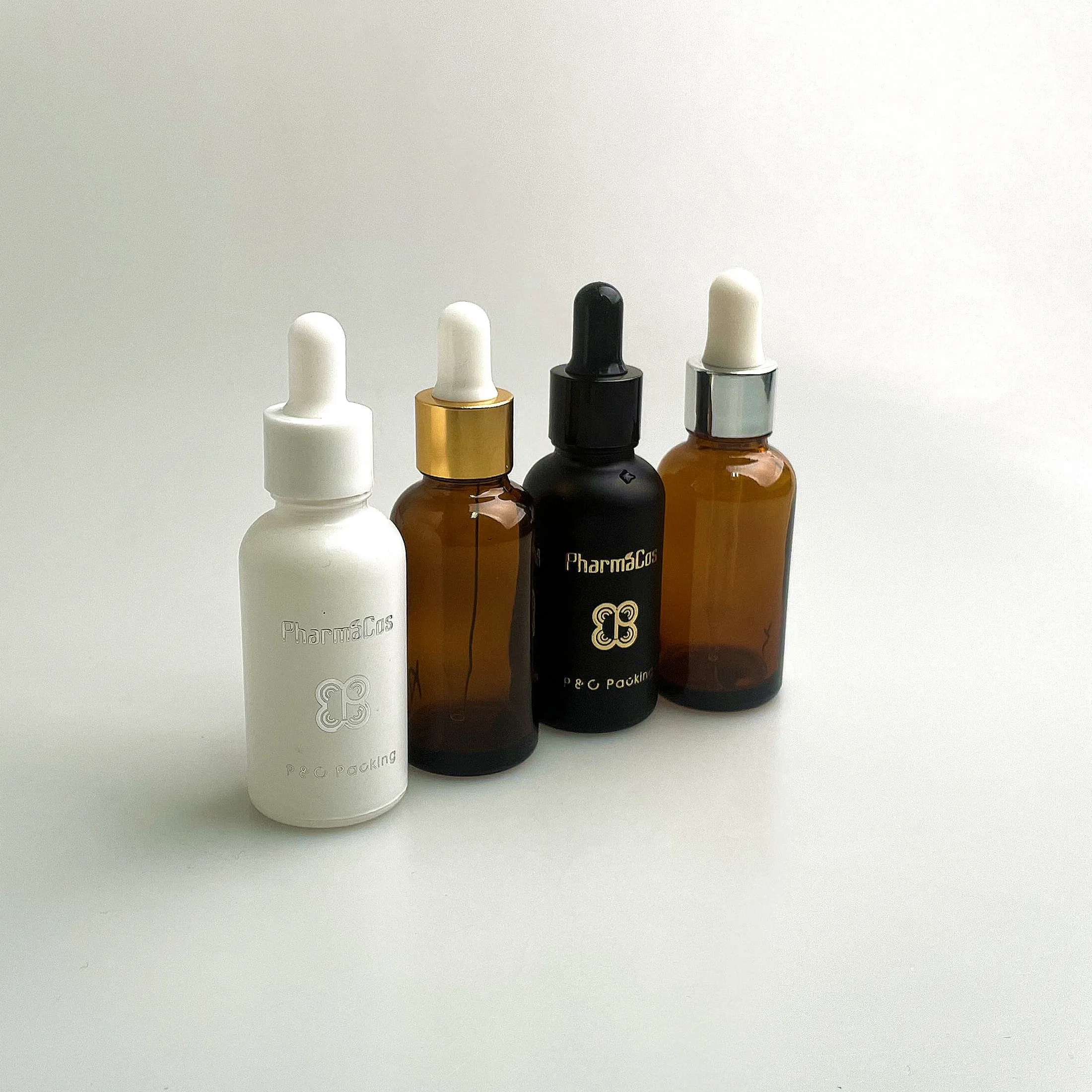 Бутылки с эфирным маслом с личным образцом стеклянной бутылки с пипеткой