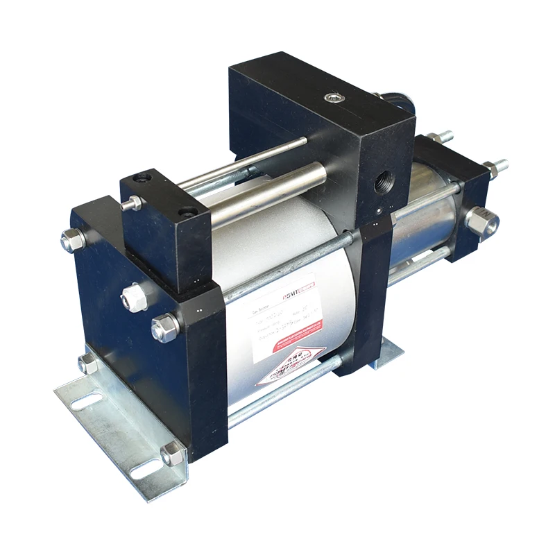 Best Quality Compressed Air Driven Pressure Liquid Helium Hydrogen Oxygen Nitrogen Natural Gas Booster Pump Cylinder