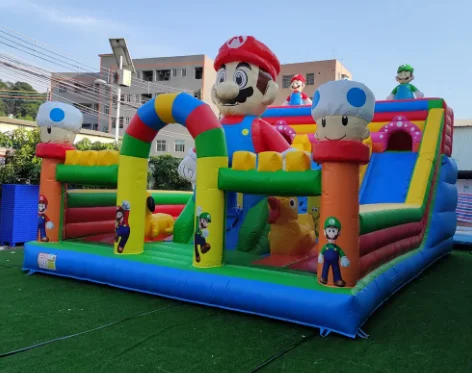 Kids Moonwalk  Inflatable Bouncer Castle Paws Patrols For Kids Inflatable House Bouncing And Slide Combo Outdoor